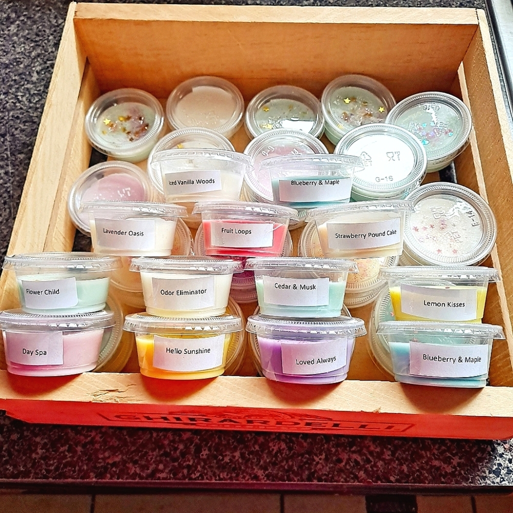 Handmade Highly Fragranced Soy Shots Lot 0f 10 Best Sellers Medley - Picture 3 of 4